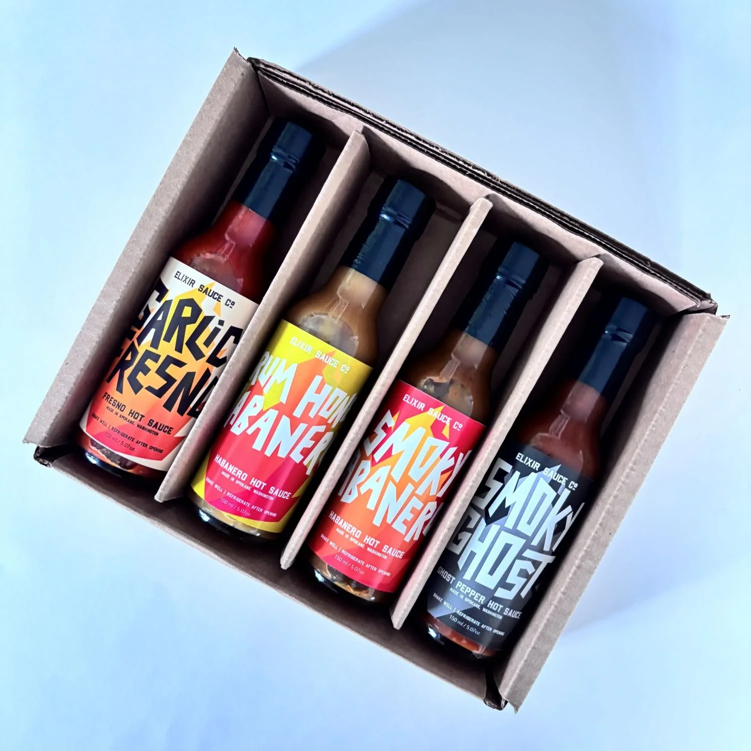 Garlic Jalapeño Hot Sauce — Elixir Sauce Co Hot Sauce Made In Spokane